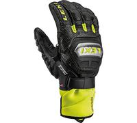 Leki Guanti Worldcup Race Ti S Speed, Black-Ice Lemon, EU 10,5