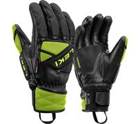 Leki Guanto WCR VENOM DOWNHILL 3D black/ice lemon 26/27 - 8,5