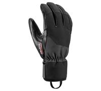 Leki Hevon Thermo 3D M - guanti da sci - uomo 9,5 Black unisex Pelle,Primaloft Gold