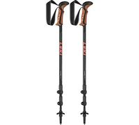 LEKI Khumbu Lite 6492153 - Bastoni da trekking, nero/rosso