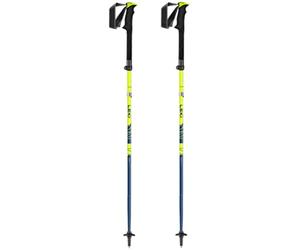 Leki legacy fx ta 65222452 colore giallo bastoncini pieghevoli in alluminio ideali per trekking escursionismo leggeri e molto resistenti UNI
