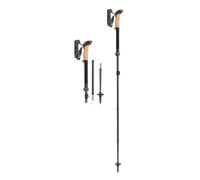 Leki Bastoncini trekking Makalu Pro FX Carbon regolabili 110-130 cm Grigio