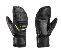 Guanti da sci Leki WCR Team 3D Junior Mitt Taglia dei guanti: 6 / Colore: nero/verde