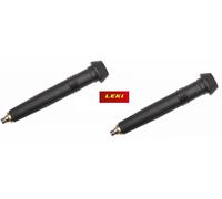 Leki Metallo Duro Punta Flessibile Lungo 93 MM Con Manuale per Trekking Walking