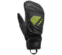 Leki - Moffole da sci - Wcr C-Tech 3D Mitt Black-Ice Lemon in Silicone - Taglia 10.5 - Nero