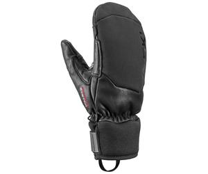 Leki - Mouffles de ski imperméables - Hevon 3D Mitt Black in Pelle - Taglia 10 - Blu navy