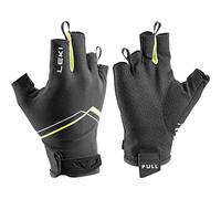 LEKI Multi Breeze - Guanti corti da uomo, colore: Nero/Giallo/Bianco, EU 11