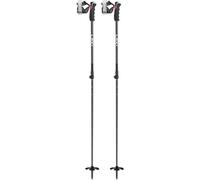 Leki Peak Vario 3D - bastoncini sci alpino 110-140 Black unisex Alluminio