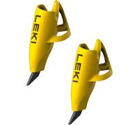 LEKI Unisex - Adulto Fin Vario Rollertip Punta Intercambiabile, Giallo Neon, Taglia Unica