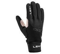 LEKI Prc Premium Thermoplus - Guanti da dito Gore-Tex, misura 9, colore: Nero - Sabbia