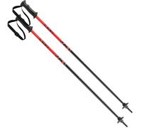LEKI Rider Kinder-Skistöcke Junior Bastoni Sciatore Alluminio Nero/Rosso Nuovo