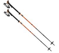 Leki Sherpa FX Carbon Strong - bastoncini scialpinismo Black/Orange unisex Alluminio,Carbonio