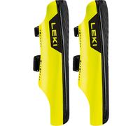 Leki Shin Guard CARBON RAILROAD RACE SHORT WIDE CUSTOM FIT neonyellow/carbon - 43 cm