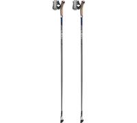 Leki Smart Flash - bastoncini nordic walking 100 cm Grey/Blue unisex Carbonio