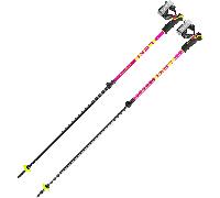 Leki Spitfire Vario 3D - bastoncini freeride 140 Pink/Black unisex