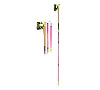 LEKI Ultratrail FX.One - Bastoncini da trail da corsa, 125 cm, colore: rosa fluo