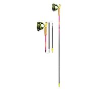 Leki Ultratrail FX.One Superlite, rosa fluo/giallo neon/carbonio naturale, 105 cm