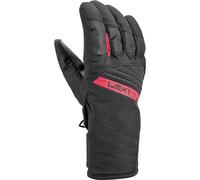 LEKI Unisex Adult Cosmos Black/Red 8.0 Gloves