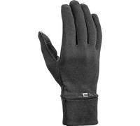 LEKI Unisex Adult Inner Glove MF Touch 6.5, Nero