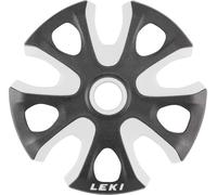 LEKI Unisex - Adulto Big Mountain Basket 2K 95 mm Supporto bastone bianco nero taglia unica