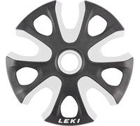 LEKI Unisex - Adulto Big Mountain Basket 2K 95 mm Supporto bastone bianco nero taglia unica