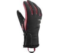 LEKI Vallarta - Guanti da donna 3D, colore: Nero/Rosé, 8