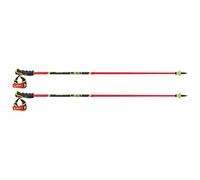Leki - Venom GS 3D - Bastoncini da sci 125 cm rosso/giallo