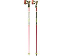 Leki Venom SL 3D - bastoncini sci alpino Black/Red/Yellow 120
