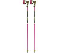 Leki Venom SL 3D - bastoncini sci alpino Pink/Red/Yellow 130