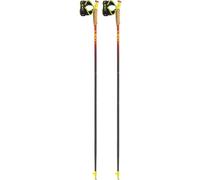 Leki - Vertical K - Bastoncini per trail running 135 cm naturalcarbon /giallo