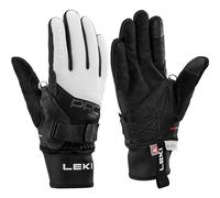 LEKI W Prc Thermoplus Shark - Guanto da dito da donna, colore: nero/bianco, taglia 8