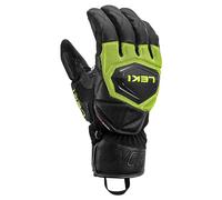 Leki - Guanti da sci - Wcr Coach 3D Black-Ice Lemon - Taglia 9 - Nero