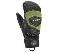 LEKI WCR COACH 3D JR MITT - BLACK-ICE LEMON - 7.0 JR
