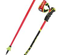 Leki WCR GS Carbon 3D bright red/black/neonyellow 25/26 - 130 cm