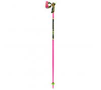 Leki - WCR TBS SL 3D - Bastoncini da sci 115 cm rosa/giallo