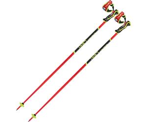 Leki WCR TBS SL 3D, bastoncini da sci, rosso 115cm Rød