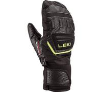 Leki WCR TEAM 3D JR - moffole - bambino Black/Green 6