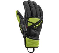 Leki WCR Venom DH 3D M - guanti da sci - uomo 8,5 Black/Yellow unisex Thinsulate,Pelle