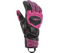 Leki WCR Venom SL 3D W - guanti da sci - donna 7 Black/Dark Pink woman Thinsulate,Pelle