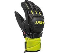 LEKI Guanti WORLDCUP RACE COACH FLEX S GTX Jr - 6 - BLACK-ICE LEMON