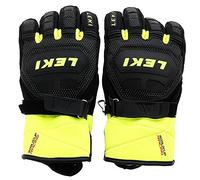 LEKI Guanti WORLDCUP RACE COACH FLEX S GTX Jr - 6 - BLACK-ICE LEMON