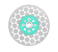 LEKOMESH Disco Diamantato 125MM Porcellanato - Disco Diamantato Gres Porcellanato Doppelseitig Dischi Diamantati Taglio Macinazione per Marmo Granito Calcestruzzo Ceramica Gres, Flangia M14