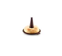 Lékué 6 Stampo Bagel, Silicone, Marrone