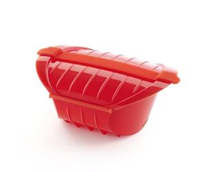 Lékué - Cocotte XL, 3-4 persone, color rosso