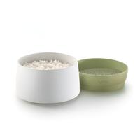 Lékué Contenitore per Cucinare Chinoa, Riso e Cereali, Plastica Silicone, Verde, Unico