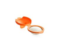Lékué di uova, acciaio inox, arancione, 9,3 x 11 x 7,5 cm