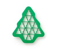 Lékué - Biscotti a Forma di Albero di Natale, Verde