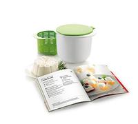 Lékué Kit per macchina per formaggio + libro di ricette in francese
