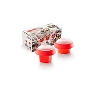 Lékué Kit 2 Cuocere Uova Ovo Rosso