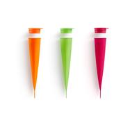 Lékué Pack 3 Un. Stampo per ghiaccio silicone multicolore 4 x 4.8 x 20.2 cm 3 Un